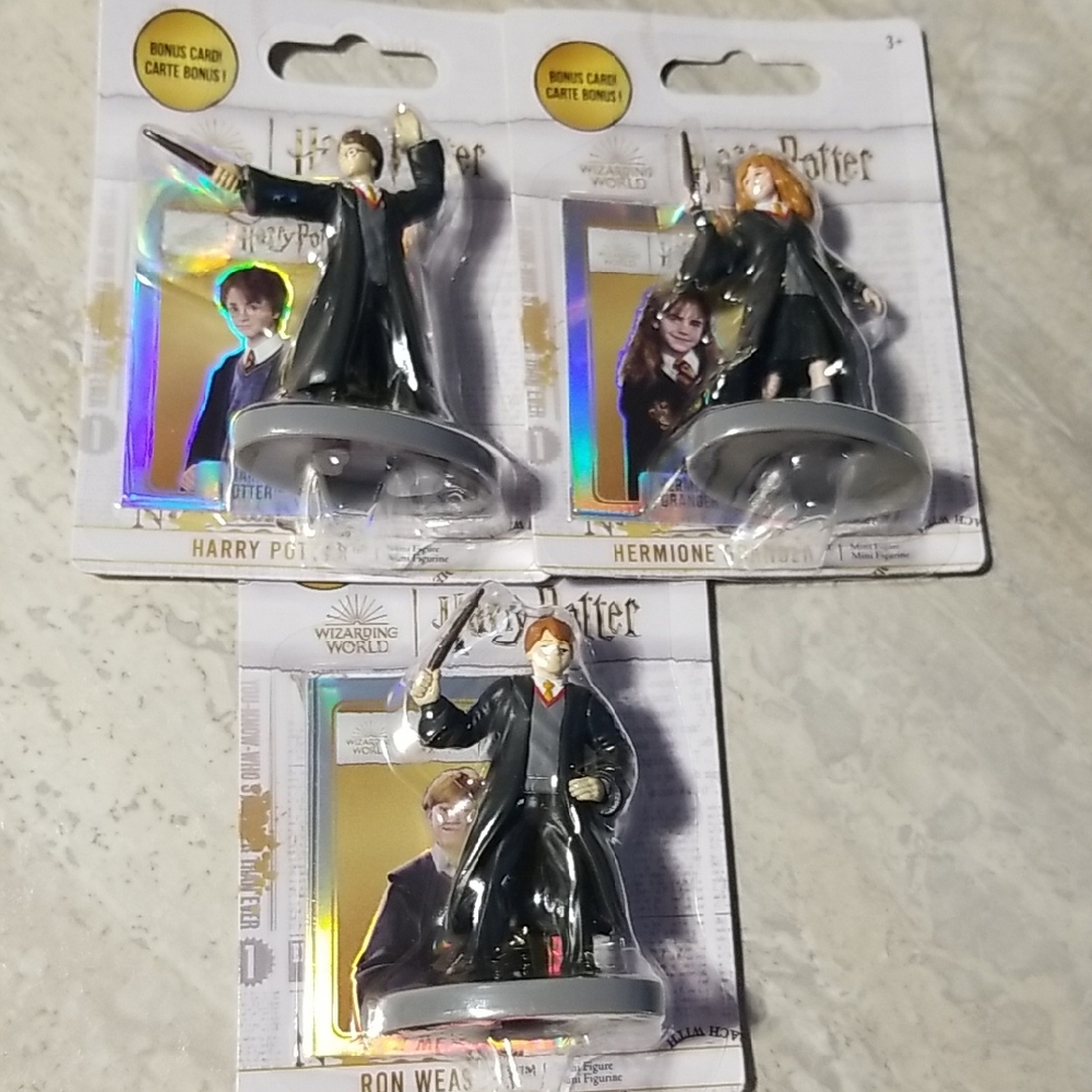 Harry Potter Action Figure Set - Black Robes